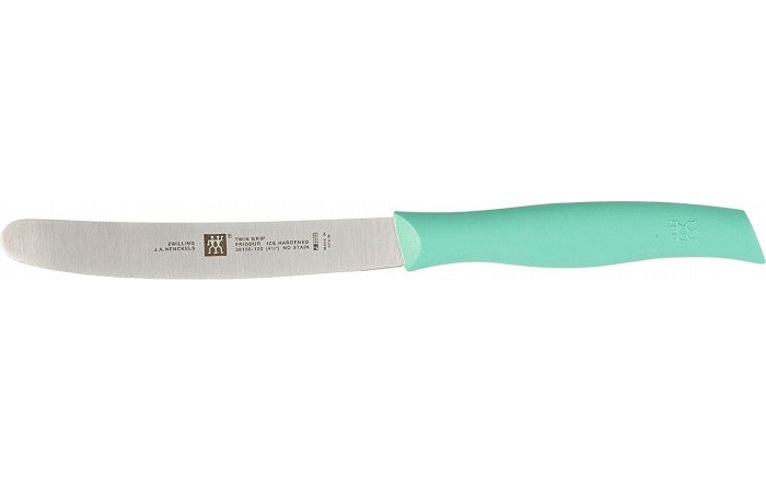 Twin Grip Serrated Paring Knife - Mint - 4.5"