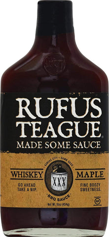 Rufus Teague - BBQ Sauce - Whiskey Maple
