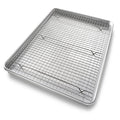USA Pan - Large Baking Pan with Cooling Rack (20x14x1)