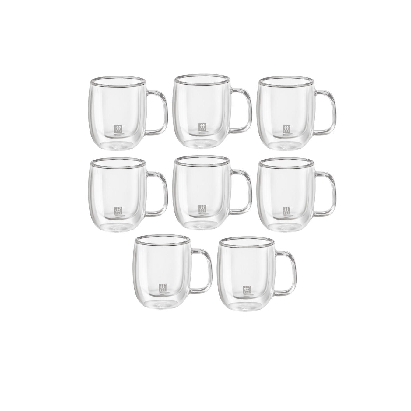 Espresso Mugs - Double Wall - Buy 6 Get 2 Free