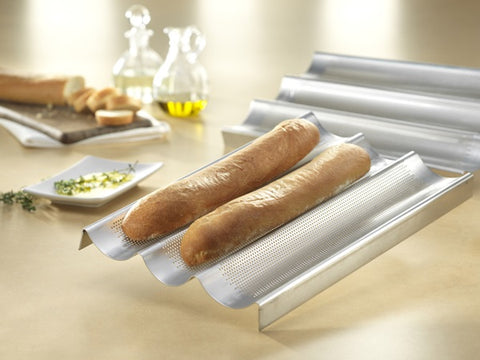 USA Pan - Baguette Pan (3 Slot)