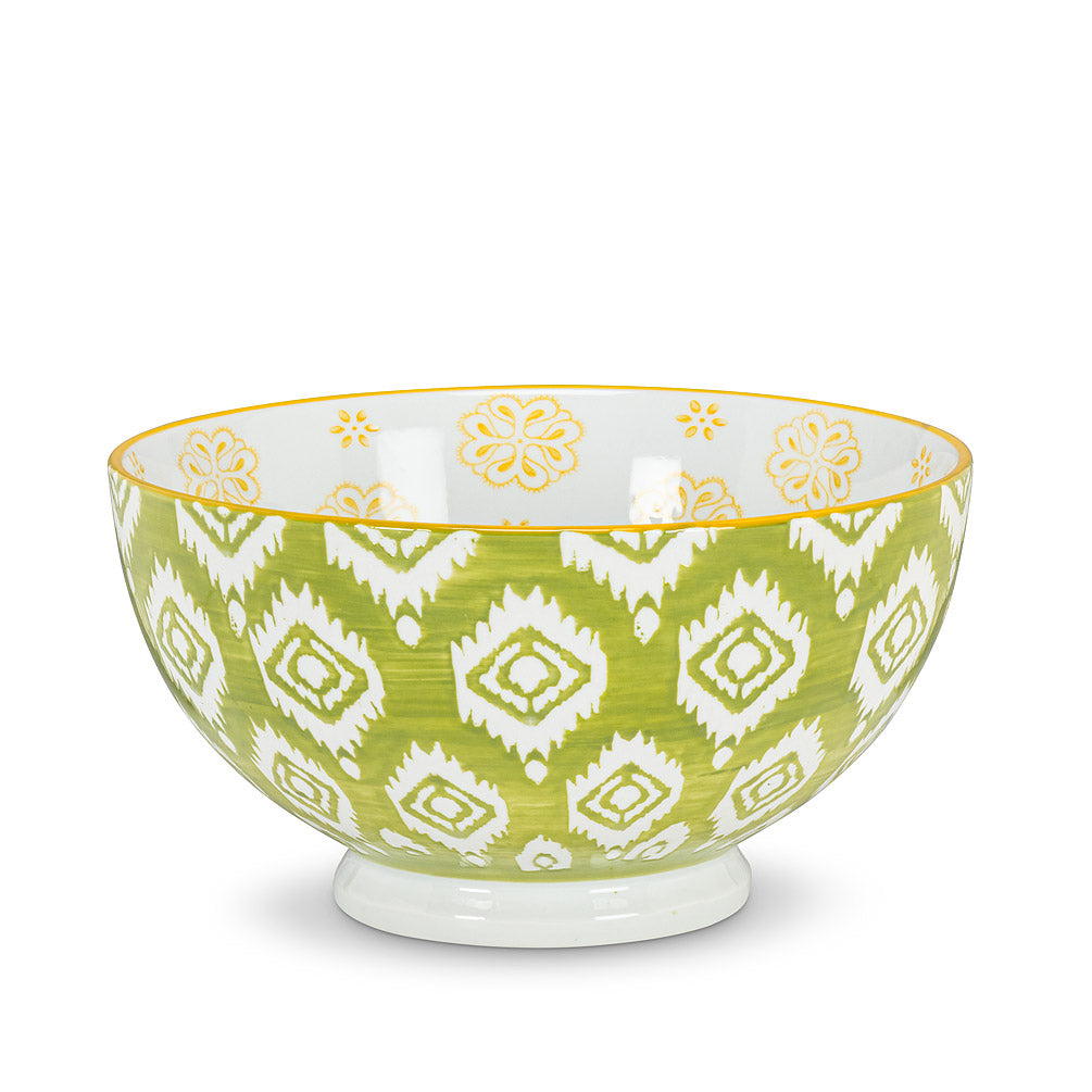 Ramen Deep Bowl - Green/Yellow