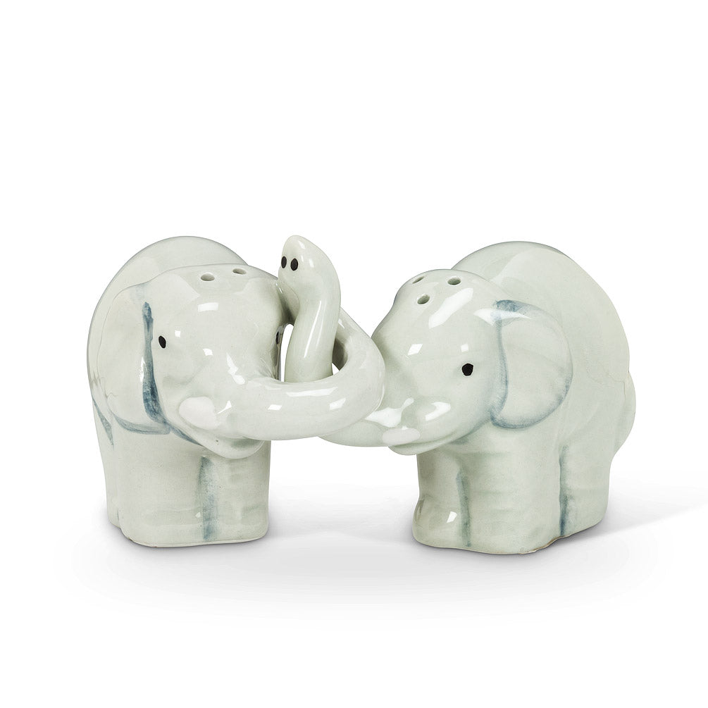 Salt & Pepper Shaker - Hugging Elephant