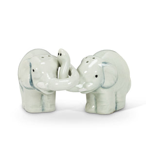 Salt & Pepper Shaker - Hugging Elephant