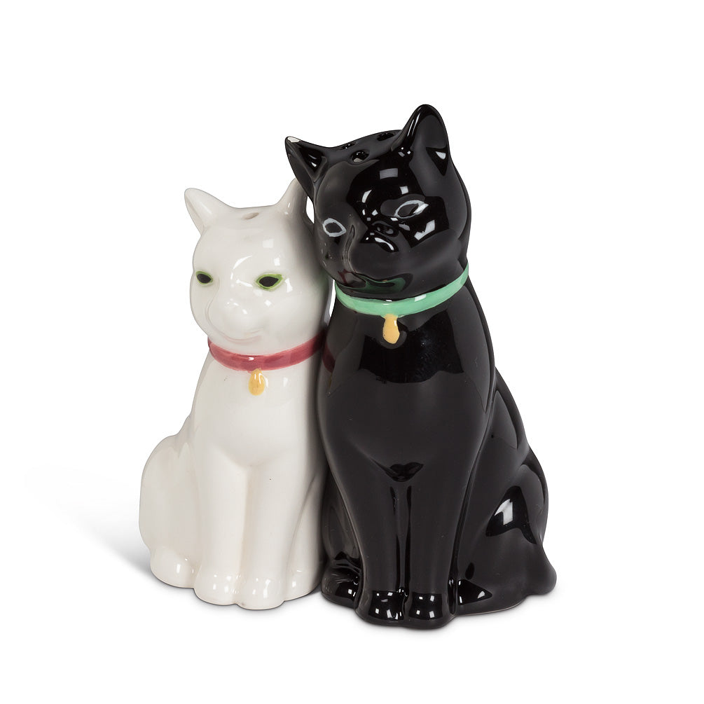 Salt & Pepper Shaker - Cuddling Cats