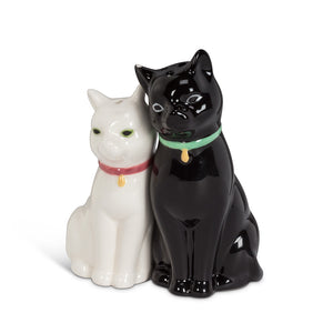 Salt & Pepper Shaker - Cuddling Cats