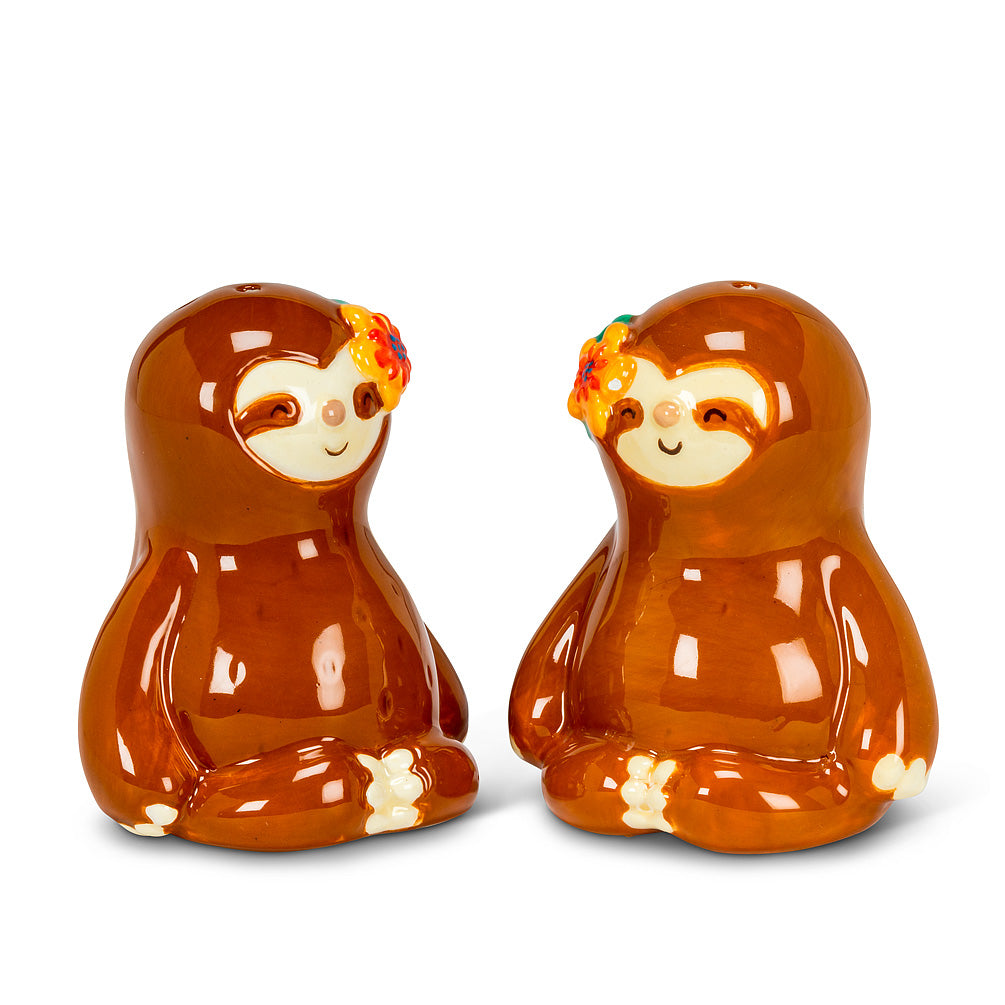 Salt & Pepper Shaker - Sitting Sloths