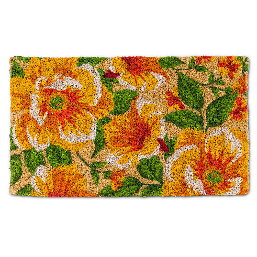 DoorMat - Floral Peach