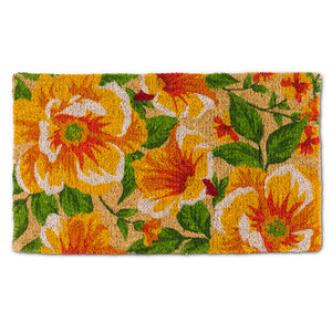 DoorMat - Floral Peach