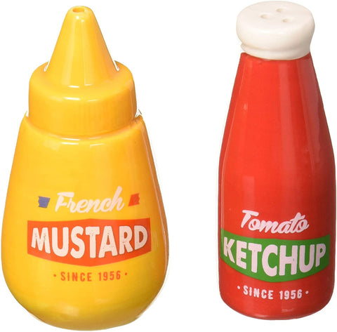 Salt & Pepper Shaker - Ketchup & Mustard