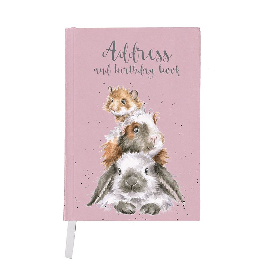 Address Book - Piggy in the Middle - Guinea Pig,Rabbit,Hamster