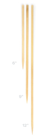 Bamboo Skewers - 12"