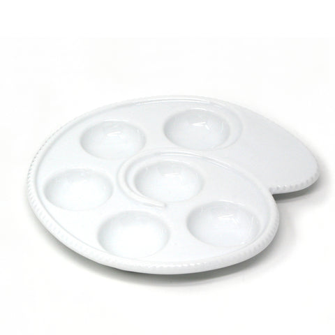 Escargot/Mushroom Dish - White