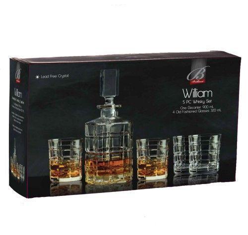 William Whisky Set - 5 Pieces