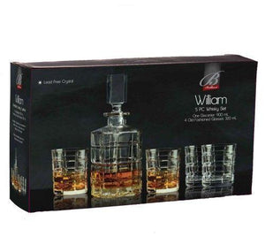 William Whisky Set - 5 Pieces