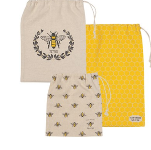 Produce Bags - Busy Bee - Set of 3