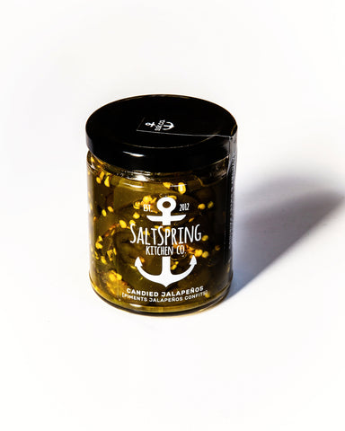 SaltSpring Kitchen- Candied Jalapenos 270ml