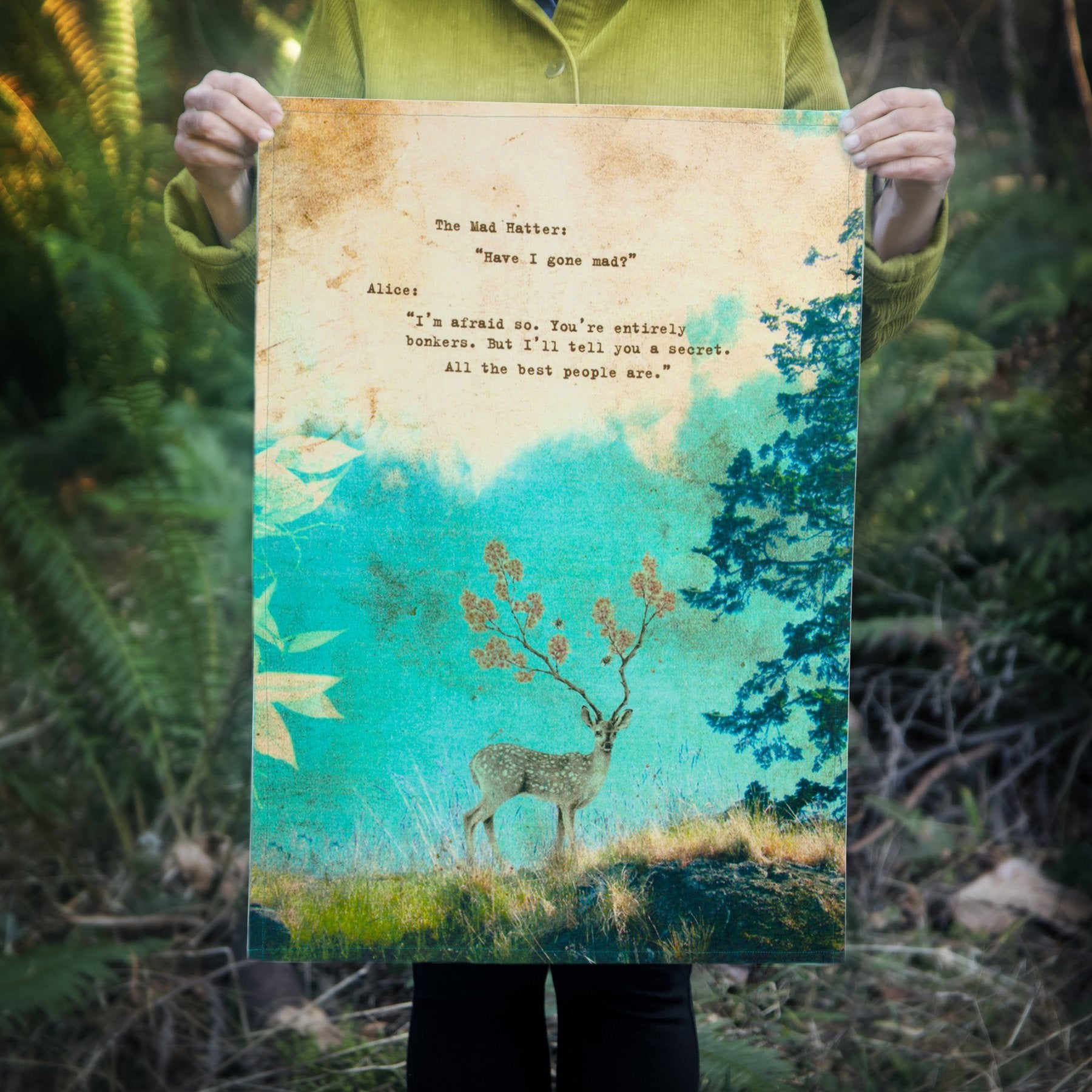 Tea Towel - Mad Hatter