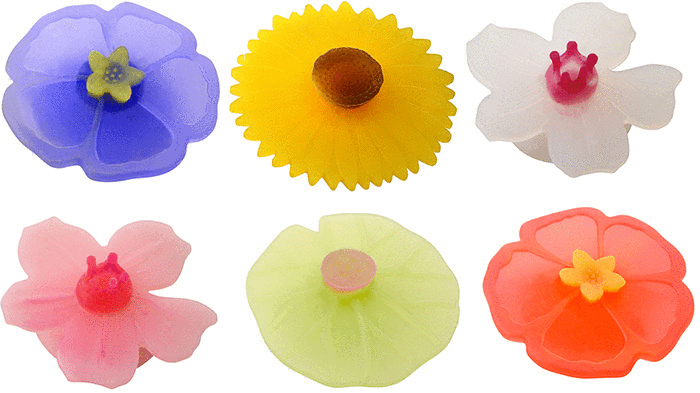 Charles Viancin - Drink Markers - Floral