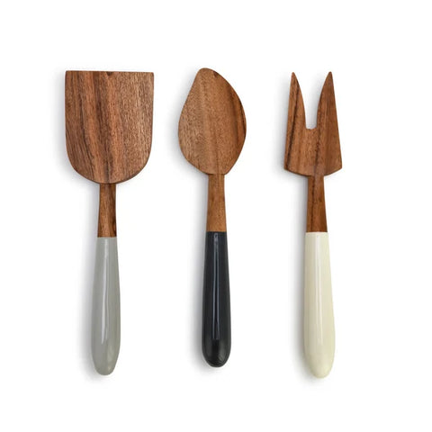 Cheese Knife Set - Acacia