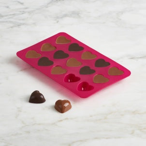 Trudeau - SIlicone Chocolate Molds (Heart)