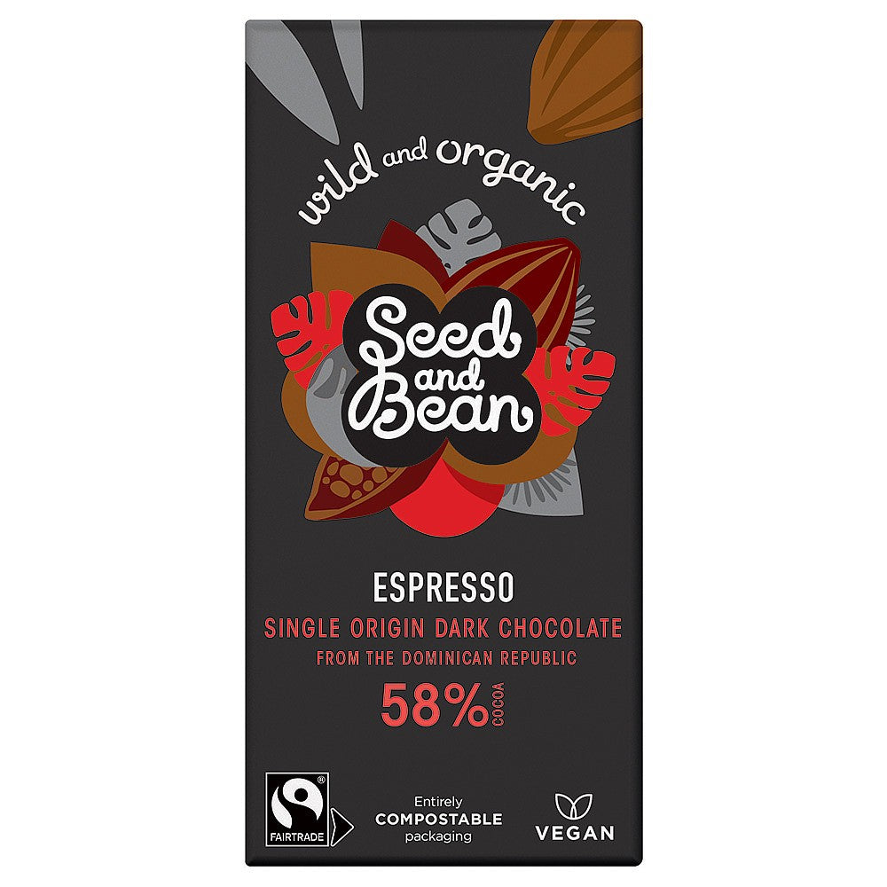 Seed and Bean - Chocolate Bar Espresso 58%  85g