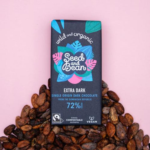 Seed and Bean - Chocolate Bar Extra Dark 72% 85g