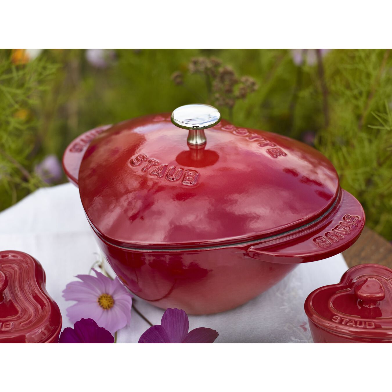 Cocotte - Heart Shaped - 1.75q