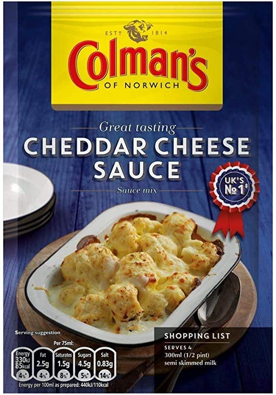 Sauce Mix - Cheddar Cheese Sauce - 40gr