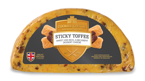 Coombe Castle - Sticky Toffee Cheese- (150g - 175g)