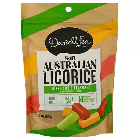 Mixed Fruit Soft Australian Liquorice
