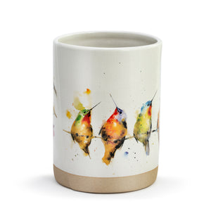 PeeWee Collection Vase - Hummers on a Wire