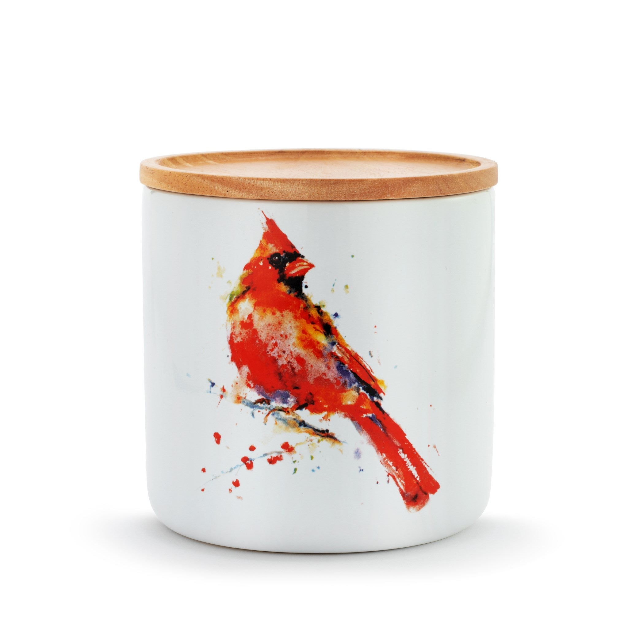 Small Canister - Redhead Cardinal