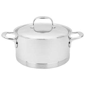 Atlantis - Double Handled Saucepan with Lid - 4L