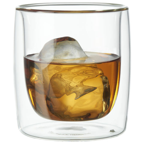 Sorrento Double Walled Whisky Glasses Set - 2pc