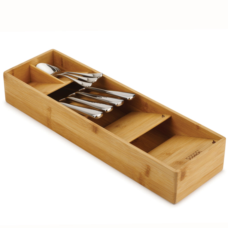 DrawerStore - Bamboo Compact Cutlery Organizer