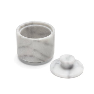 White Marble Salt Cellar