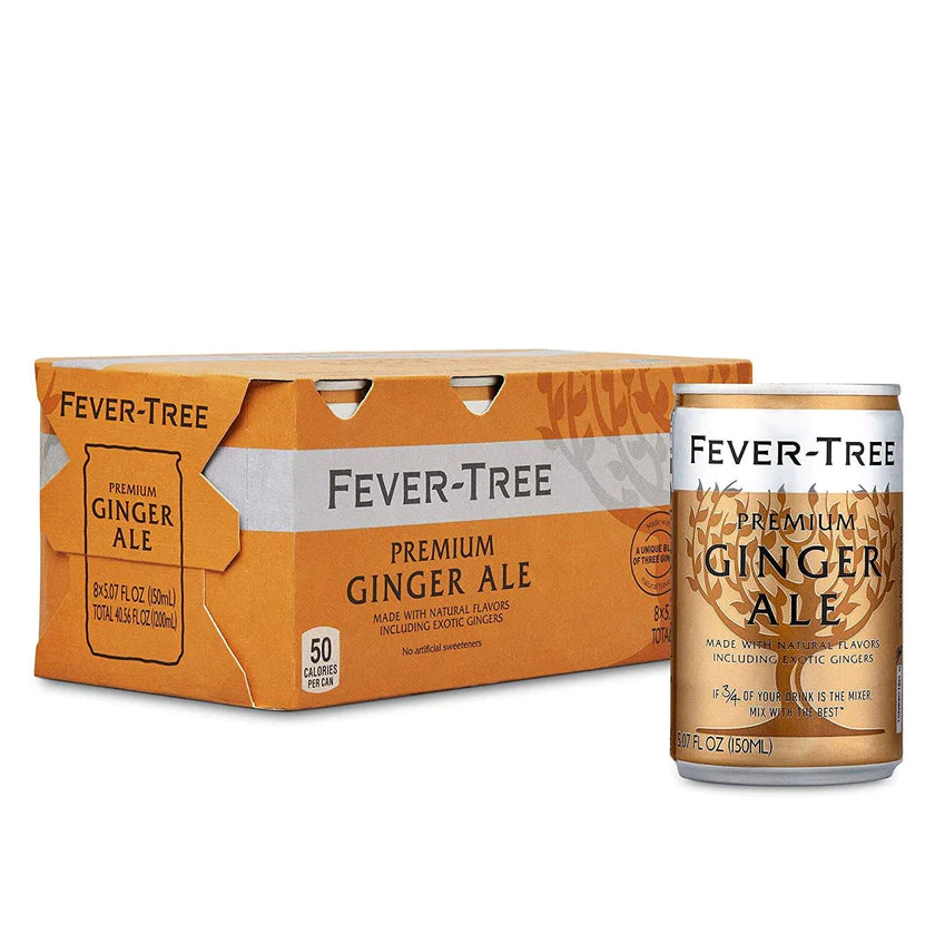Ginger Ale - Cans - 8 x150 ml