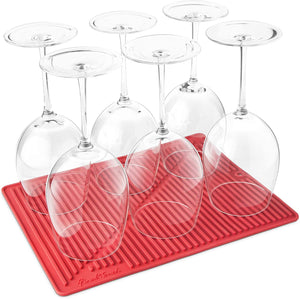 Silicone Drying Mat - Red