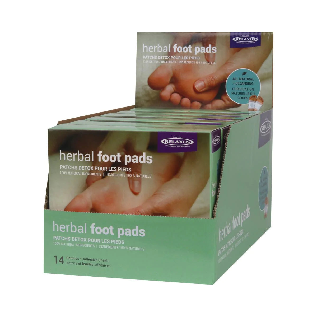 Foot Pads - Herbal Detox - 14 Pads