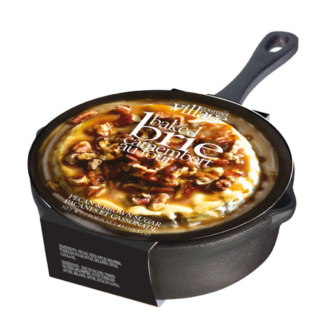 Skillet Baked Brie - Pecan & Brown Sugar
