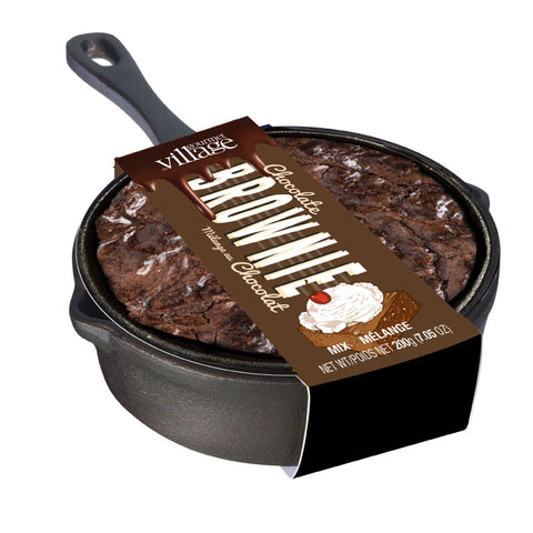Skillet Chocolate Brownies