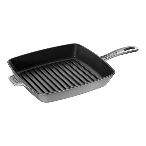 Grill Pan - Square - Grey - 10"
