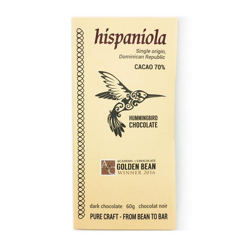 Hummingbird Chocolate - Hispaniola - 70% - 28GR
