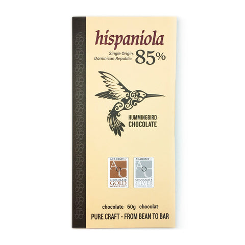 Hummingbird Chocolate - Hispaniola 85% - 60 Gr