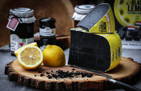 Ruscello - Gouda Black Lemon Citrus Flavored Cheese - (150g - 175g)