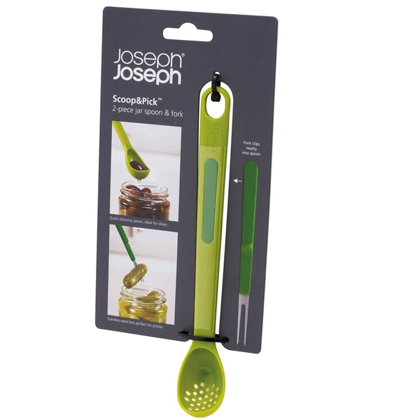 Scoop & Pick Jar Spoon & Fork