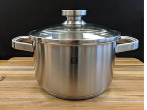 Joy Stainless Steel Saucepot With Lid - 3.8qt