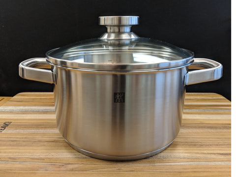Joy Stainless Steel Saucepot With Lid - 3.8qt