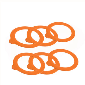 Rubber Replacement Seals - Set of 6